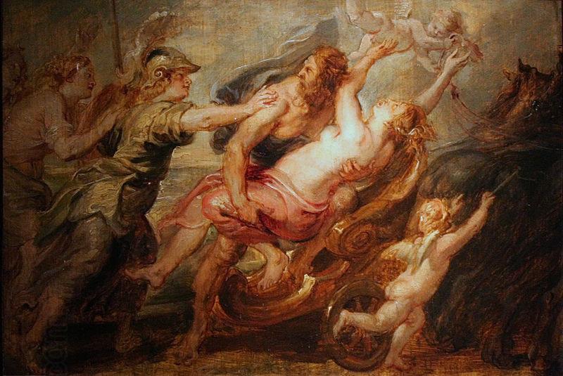 Peter Paul Rubens L enlevement de Proserpine